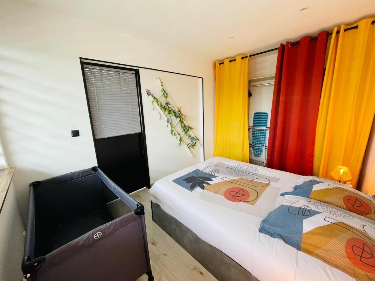 Ferienwohnung La Brise Marine Calais Exterior foto